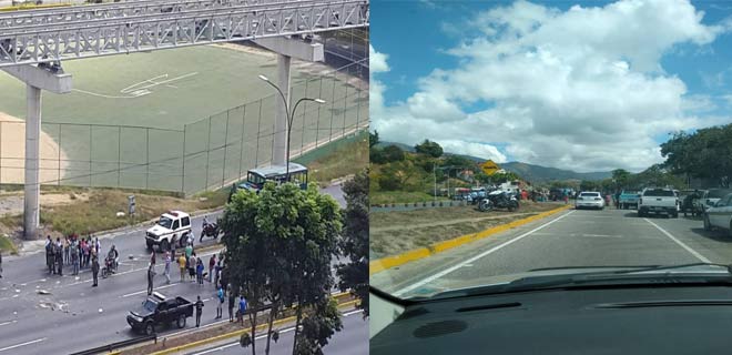 Habitantes de Petare y Guatire trancaron calles por falta de gas | Diario 2001