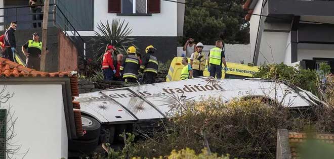 Heridos en el accidente de autobús en Madeira están fuera de peligro | Diario 2001