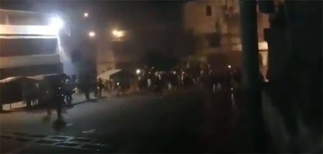 Se reportó tiroteo entre oficiales de la Faes y manifestantes a la altura de Boquerón | Diario 2001