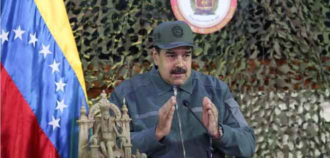 Maduro: "Tenemos la razón para continuar construyendo el poder militar" | Diario 2001