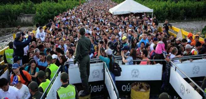 Un millón de personas ha migrado de Venezuela a Colombia en últimos 15 meses | Diario 2001