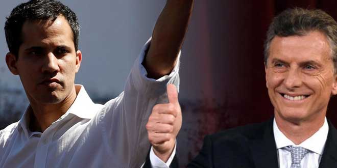 Guaidó agradeció a Macri la acogida de venezolanos en Argentina (Video) | Diario 2001