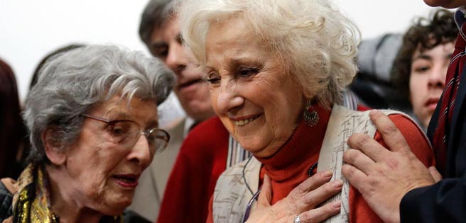 Estela de Carlotto se reunió con su nieto recuperado | Diario 2001