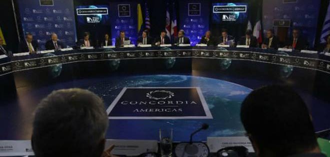 Crisis venezolana y la economía coparán la agenda de la Cumbre Concordia en Bogotá | Diario 2001