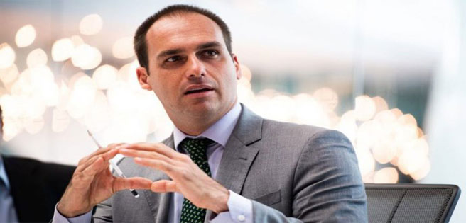 Eduardo Bolsonaro aseguró que una Venezuela sola "no se podrá liberar de Maduro" | Diario 2001