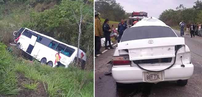 Accidente de tránsito en Táchira deja un muerto y 32 heridos | Diario 2001