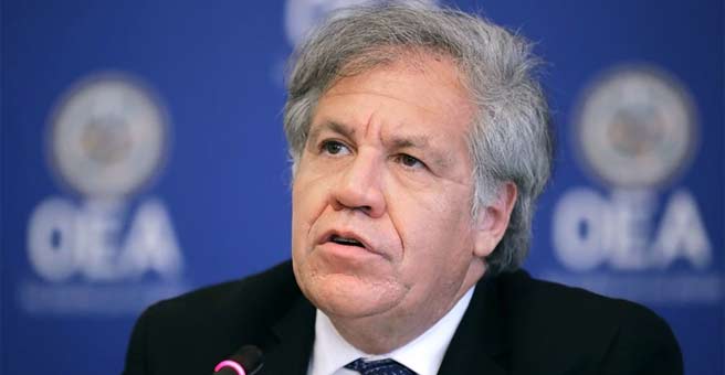 Almagro: Apoyamos acuerdo de la AN declarando la usurpación de Maduro | Diario 2001