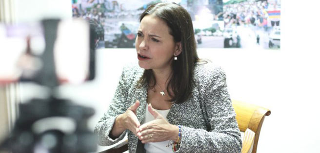Maria Corina: "Venezuela es un Estado conformado por narcotráfico, guerrilla y terrorismo" | Diario 2001