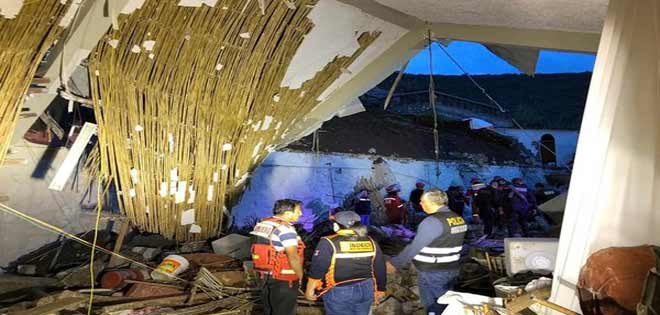 Derrumbe en hotel deja 15 muertos en Perú | Diario 2001