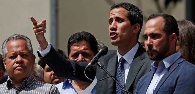 Guaidó anunció tres centros de acopio para la llegada de la ayuda humanitaria | Diario 2001