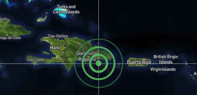 Sismo de magnitud 4,6 sacude a República Dominicana | Diario 2001