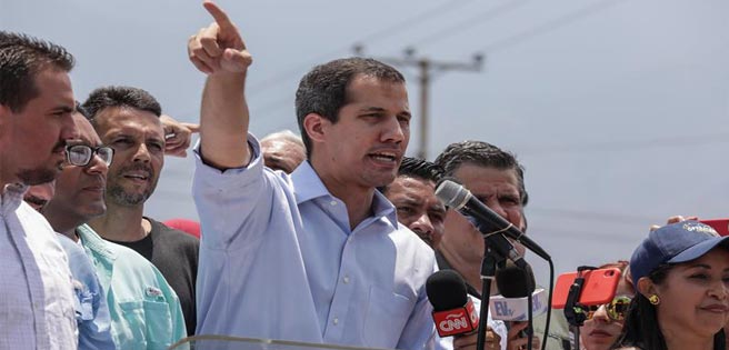 Guaidó aseguró que Maduro está "desesperado" y trata de cambiar lo que ocurrió en Noruega | Diario 2001