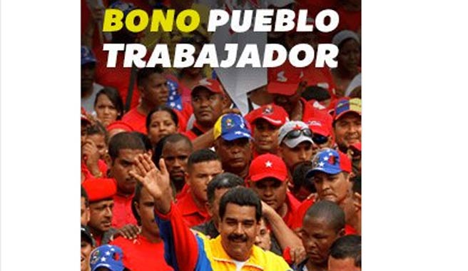 Gobierno otorga "Bono Pueblo Trabajador" de Bs. 25.000 mediante el Carnet de la Patria | Diario 2001