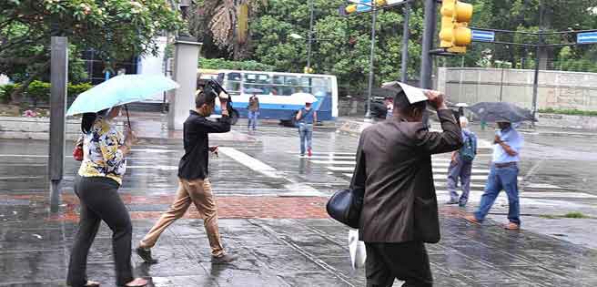 Inameh prevé algunas lluvias y lloviznas en 13 entidades del país este jueves | Diario 2001