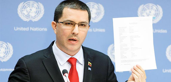 Arreaza denunció en la ONU los "efectos devastadores" de las sanciones de EEUU | Diario 2001