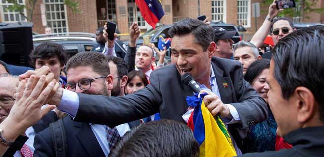 Vecchio agradeció a diáspora venezolana el apoyo recibido en recuperación de Embajada | Diario 2001
