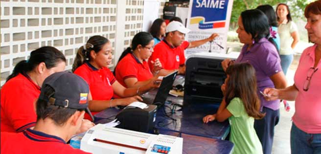 Saime instalará este martes operativos de cedulación en Apure | Diario 2001