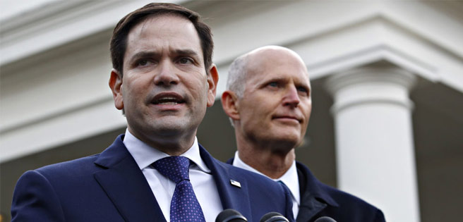 Lo que dijeron Marco Rubio y Rick Scott sobre la reunión del Comando Sur de EEUU y Vecchio | Diario 2001