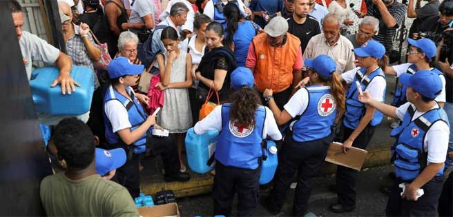 Cruz Roja distribuyó ayuda humanitaria a centenares de pacientes este fin de semana | Diario 2001