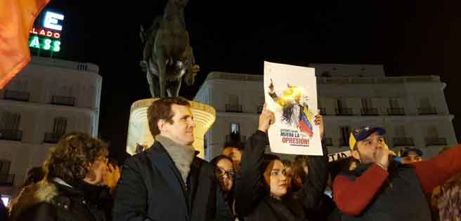 Pablo Casado y Albert Rivera piden a Pedro Sánchez reconocer a Guaidó | Diario 2001