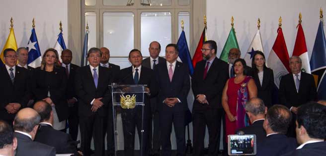 El Grupo de Lima, sin México, respalda a Guaidó y pide elecciones en el "más breve plazo" | Diario 2001