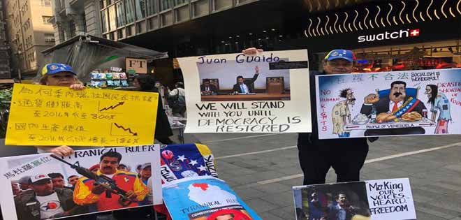 Venezolanos en Hong Kong se suman al llamado a manifestar contra el Gobierno | Diario 2001