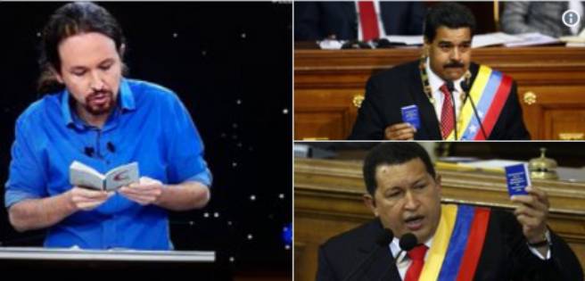 Españoles comparan a Pablo Iglesias con Chávez y Maduro tras el debate electoral | Diario 2001
