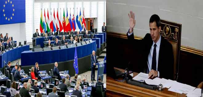 El PE es la primera institución de la UE en reconocer a Guaidó como presidente | Diario 2001