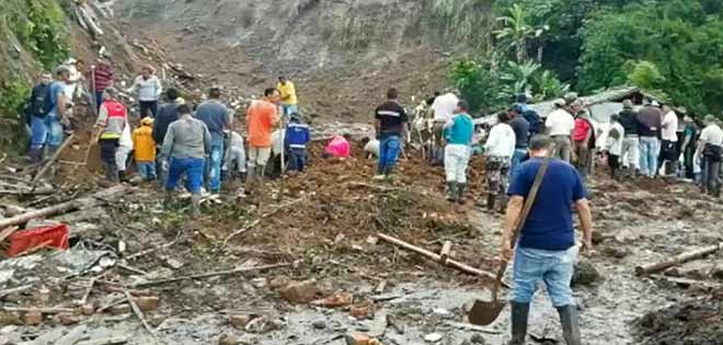 Deslave deja al menos 14 muertos y cinco heridos en el suroeste de Colombia | Diario 2001