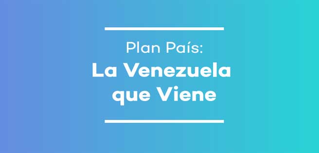 Documento: Lea el Plan País de la Asamblea Nacional y Juan Guaidó | Diario 2001