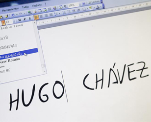 Chávez sigue escribiendo... en Word | Diario 2001