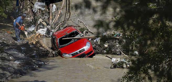 Sur de Rumania cubierto por inundaciones | Diario 2001