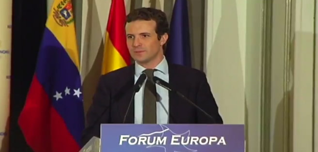 Pablo Casado: "Yo hoy también soy venezolano" (+Video) | Diario 2001