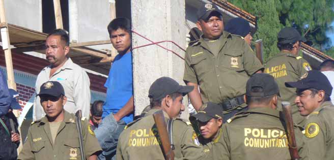 Anuncian formación de policía comunitaria ante inseguridad en sur de México | Diario 2001
