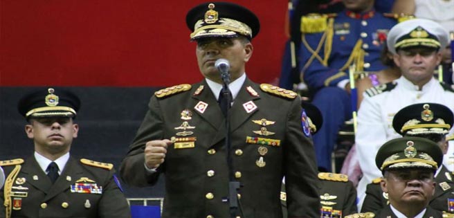 Padrino López ratificó el apoyo de la Fanb a Maduro | Diario 2001