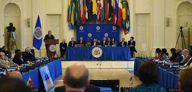 OEA insta a potencias extraregionales a abstenerse de apoyar a Maduro | Diario 2001