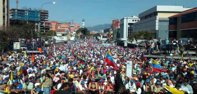Así transcurrió la movilización de este 2Feb en Caracas (+Fotos y Videos) | Diario 2001