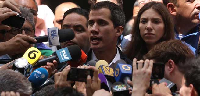 Guaidó: "Soldado venezolano, te doy una orden: no le dispares al pueblo venezolano" | Diario 2001