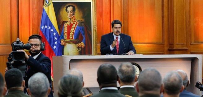 Maduro aseguró que siempre ha existido canales de comunicación con la oposición | Diario 2001