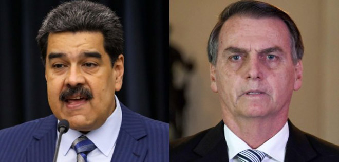Nicolás Maduro aseguró que "Bolsonaro es Hitler en tiempos modernos" | Diario 2001