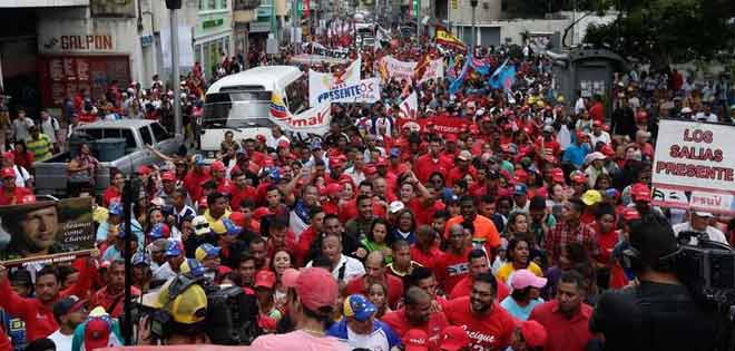Rojos marcharán el próximo sábado para "celebrar" salida de la OEA | Diario 2001