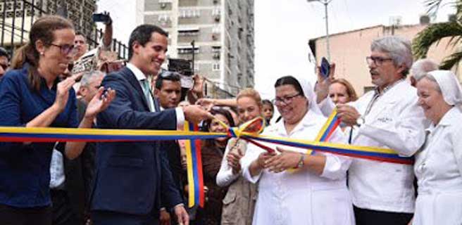 Guaidó hizo entrega de planta eléctrica a Hospital de Maiquetía para combatir apagones | Diario 2001