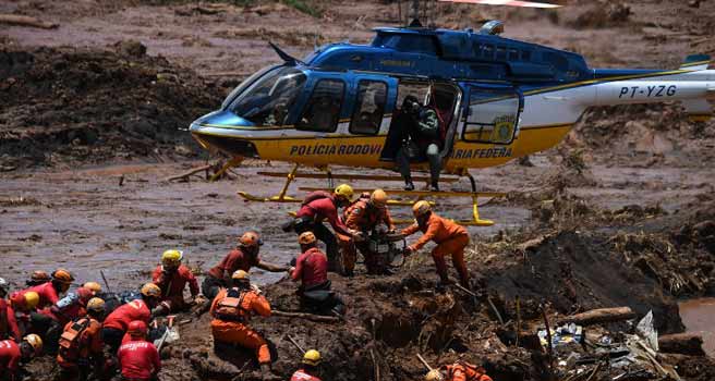 Llegan a 84 los muertos y 276 los desaparecidos por tragedia minera en Brasil | Diario 2001