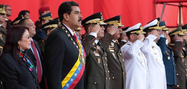Maduro pidió lealtad a la Fuerza Armada ante presuntos "cantos de traición" desde Colombia | Diario 2001