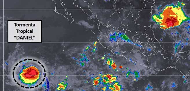 Se forma tormenta tropical Daniel en el Pacífico | Diario 2001