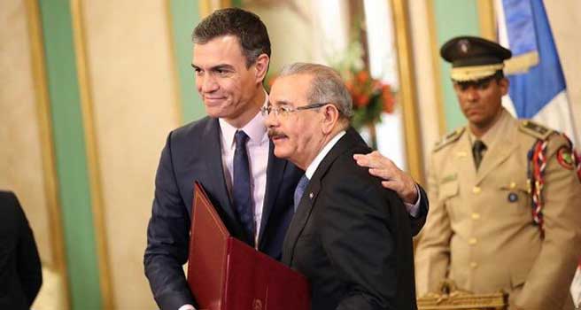 Danilo Medina y Pedro Sánchez expresaron su preocupación por Venezuela y Nicaragua | Diario 2001