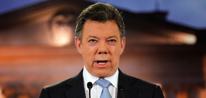 Presidente Santos inaugura la gran marcha por la paz en Colombia | Diario 2001