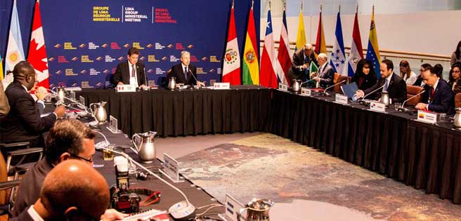 Grupo de Lima busca en Ottawa apoyo para nuevas elecciones en Venezuela | Diario 2001