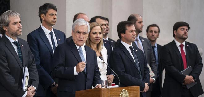 Sebastián Piñera llama a condenar la violencia luego de disturbios en Viña del Mar | Diario 2001