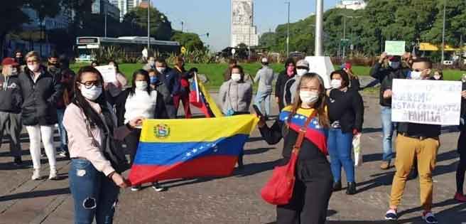 Embajada anuncia vuelo de repatriación para venezolanos varados en Argentina